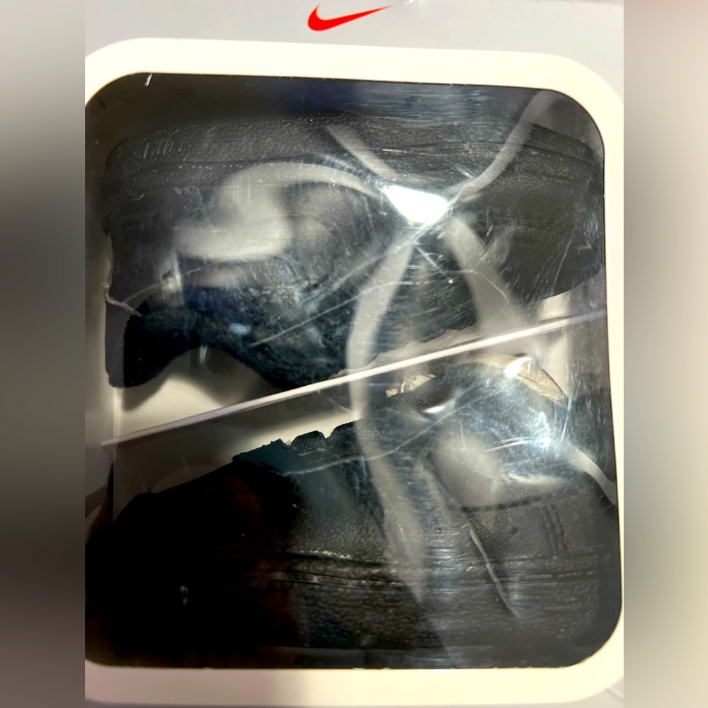 Black Air Force 1s for infant
